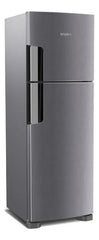 Heladera Top Mount Whirlpool Wrm42hk Inox No Frost 386l Inoxidable
