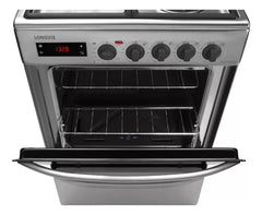 Cocina A Gas Longvie 21601xt Inox Grill Eléctrico De 60cm Acero Inoxidable