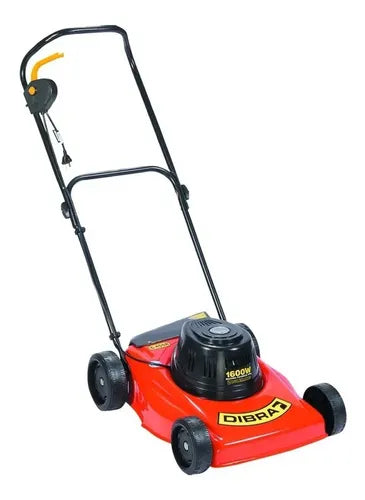 Cortadora De Césped Eléctrica Dibra C45sr 1600w Con Bolsa Recolectora Naranja/negro