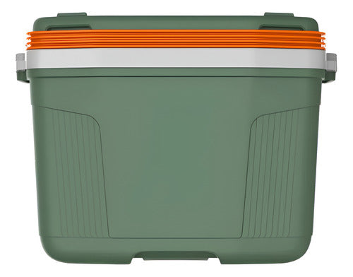 Heladera Conservadora Suv Termolar De 20l Verde Playa Picnic Verde Oscuro