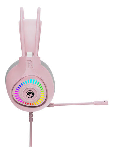Auricular Headset Gaming Marvo H8325pk Scorpion Rosa Cts