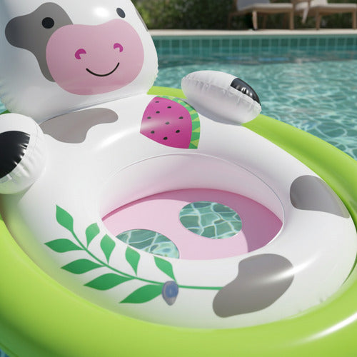 Inflable Asiento Animales Bestway 34058 Flotador Bebe Verde