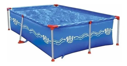 Pileta Lona Estructural Sol De Verano 250 2700 Litros Azul