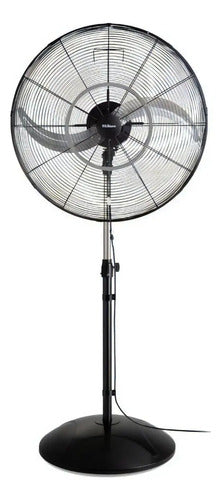 Ventilador Pie Industrial 2 Aspas Liliana Vpi32cb 280w Cts 81.28 Cm Metal
