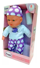 Muñeca Bebote Poppi Mi Primer Bebé 31 Cm Cata Con Sonidos