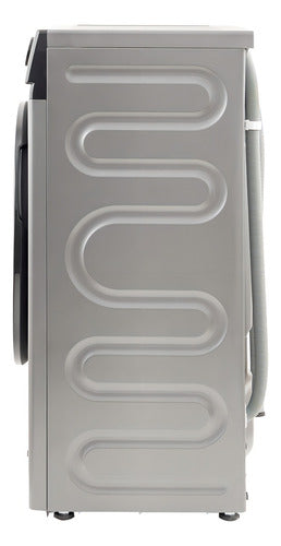 Lavarropa Inverter Silver Telefunken Tfk-wmcfsl 11 Programas Color Gris