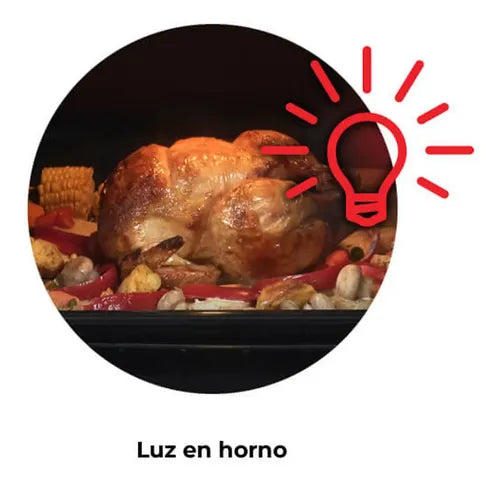 Cocina A Gas Longvie 13501bf 56cm Blanca Cajón Parrilla Color Blanco