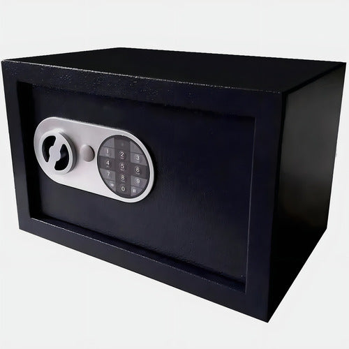 Caja Fuerte Seguridad Digital Tme20dn 20x31x20cm Negro