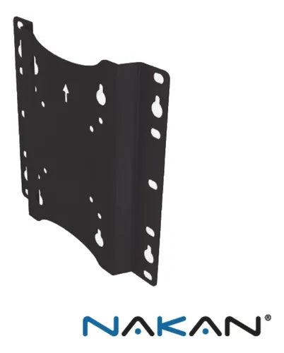 Soporte Fijo Tv Lcd Nakan Nak-456 De 17 A 43 Pulgadas 30kg Negro