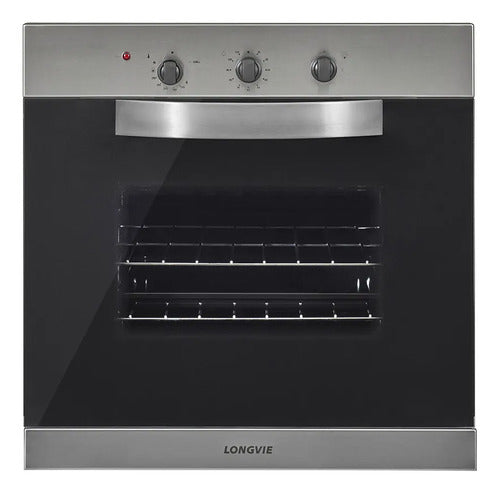 Horno De Empotrar A Gas Longvie H1900xf Tio Musa Acero Inoxidable