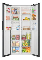 Heladera C/freezer Drean Dsp480lkrss0 Side By Side 456lts Inoxidable