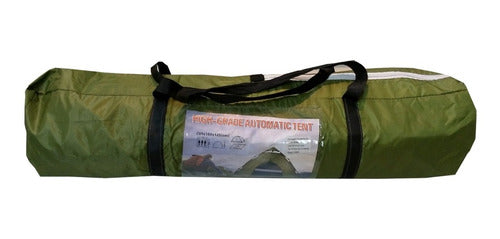 Carpa Tienda 3 Personas Automatica Verde De 200x150 Cm Verde