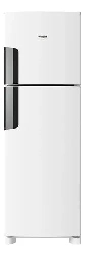 Heladera Whirlpool Inverter No Frost Top Freezer 407/386 Lts Inoxidable - Blanco