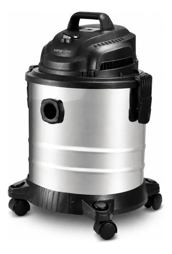 Aspiradora Kanji Kjh-vc20l004 Sopladora 3 En 1 Polvo Liquido Plateado