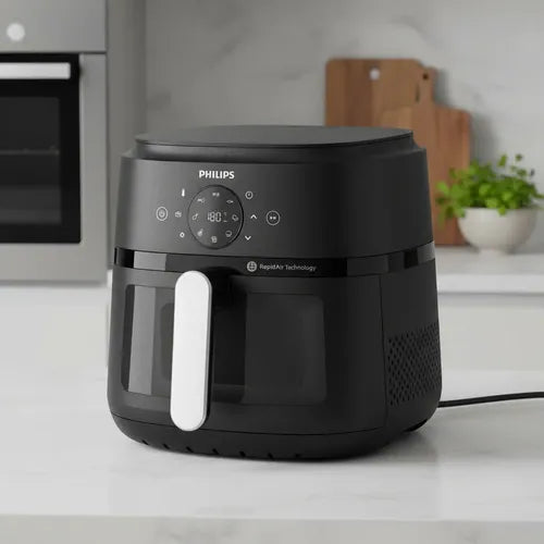 Freidora De Aire Philips Airfryer Phna231/00 1700w 13p 6.2l Negro