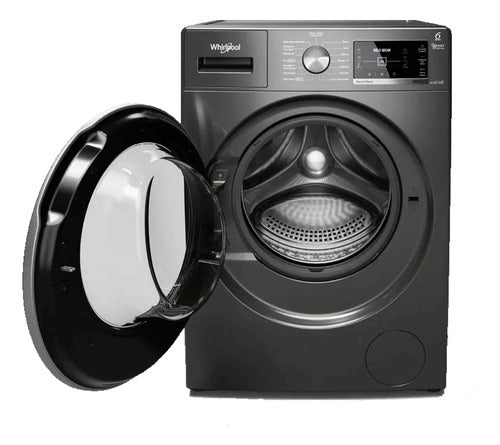 Lavasecarropas Automático Whirlpool Wnc95as Inverter Titanio Gris