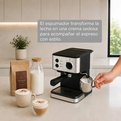 Cafetera Smartlife Expresso 20 Bar Sl-ec5501 Gris
