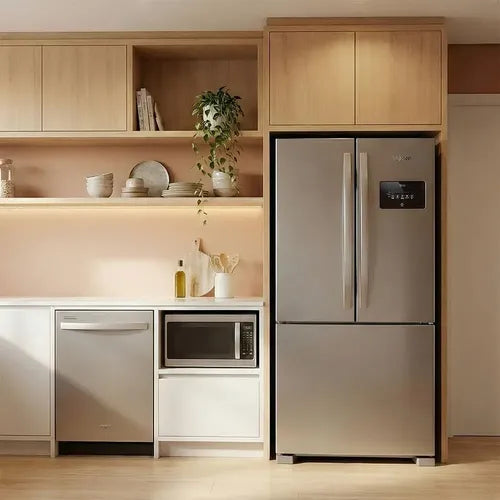 Heladera No Frost Whirlpool Wro85mk Inverter French Door Inox