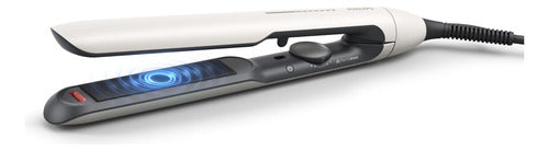 Planchita De Pelo Philips Bhs515/00 Thermoshield Ionico Cts Blanco