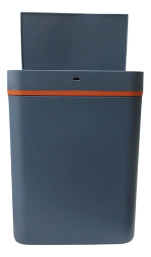 Cesto De Basura Con Sensor Inteligente Vivendi 51303 De 15l Gris