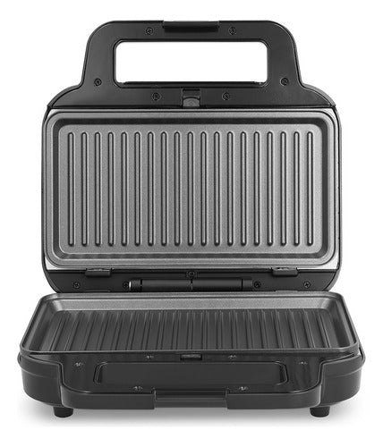 Sandwichera 2 En 1 Atma Placas Antiadherentes Triangular Y Panini