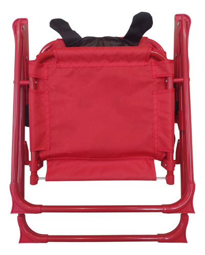Silla Reposera Infantil Niños 1 Posicion Vaquita San Antonio Rojo