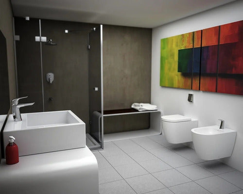 Monocomando Para Bide Griferia Fv Epuyén 0189/l2-cr Cromo