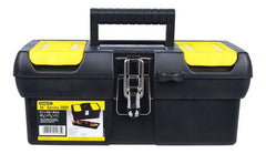 Caja De Herramientas Stanley 16  Series 2000 De Plástico 20.6cm X 40.3cm X 18.1cm Negra Y Amarilla Negro/amarillo