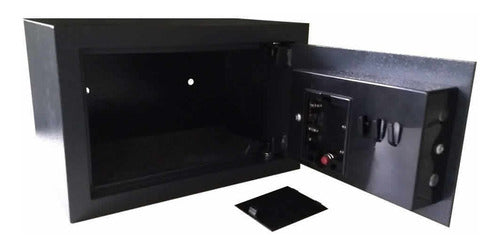 Caja Fuerte De Seguridad Digital E20 20x31x20cm Gris Oscuro Gris Oscuro