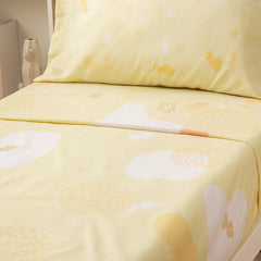 Sábanas 1 1/2 Casablanca Oro Emine Estampado