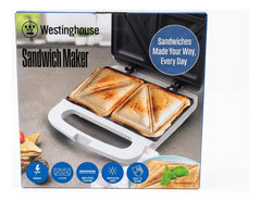 Sandwichera 2 Rebanadas Westinghouse Wh-sm700sw-02 Blanco