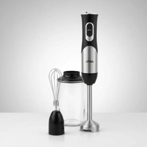 Mixer Licuadora De Mano Atma Lmat21122in Vaso 500ml Batidor Negro