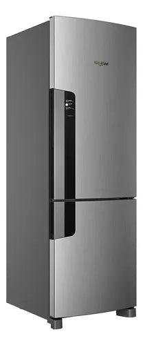 Heladera Whirlpool Wre45mk Inox No Frost Xpert Inverter Inox