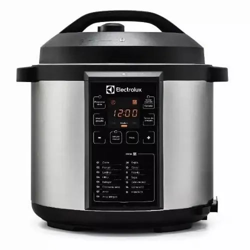 Olla Eléctrica A Presión Electrolux Pcc20 Acero Inox Acero Inoxidable/negro