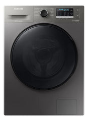 Lavarropas Automático Inverter Samsung Carga Frontal 9.5kg 1400rpm Silver Ww95aa046bxubg Gris