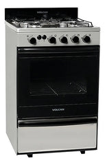 Cocina Multigas Volcan 87673vm 55 Cm Acero Inox Con Luz Color Acero Inoxidable
