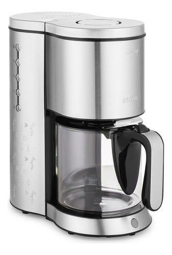 Cafetera Electrica De Filtro Atma Caat103dip Disney Mickey Acero Inox 1.25l - Inoxidable