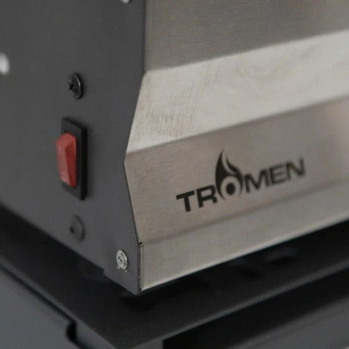 Parrilla Tromen Angus E480 Con Dimmer Color Gris