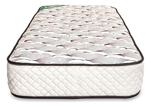 Cannon Resortes Soñar Color Blanco 1 1/2 Plaza 90cm X 190cm