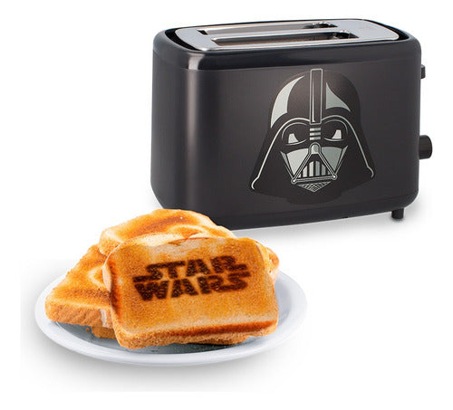 Tostadora Atma Star Wars Disney Tod23swp Negra 880w Cts Negro