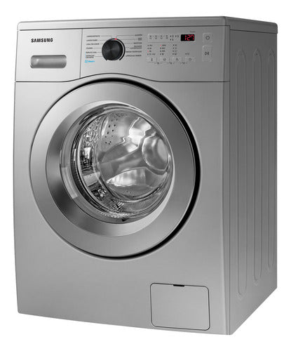 Lavarropas Automático Samsung Inverter Hasta 7kg Color Plata