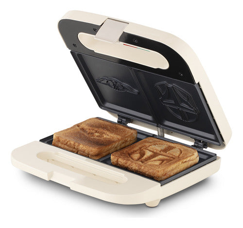 Sandwichera Para 2 Antiadherente Atma Disney Mandalorian