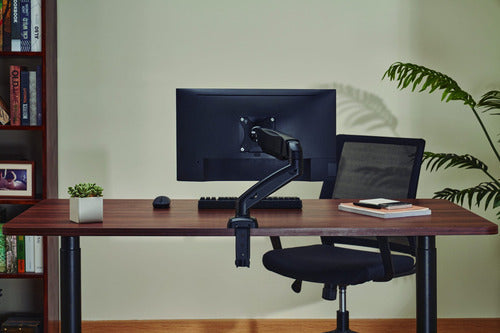 Soporte Escritorio Para Monitor Onebox Brazo Movil 17 /32 Color Negro
