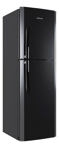 Heladera Cíclica Con Freezer Drean Hdr320f50n Negra 314l Negro