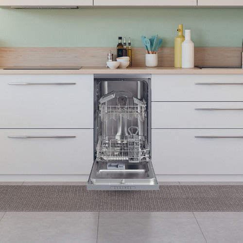 Lavavajillas Candy Cdph2d1047s-12 10 Cubiertos Silver Gris