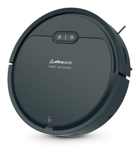 Aspiradora Robot Ultracomb Detector Obstaculos C/filtro Hepa Antracita/negro