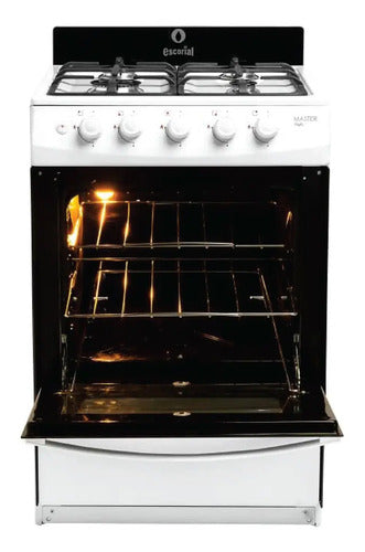 Cocina Escorial Master Style Blanca Blanco