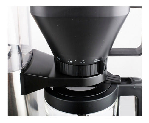 Cafetera De Goteo Digital Peabody Pe-mk01 De 1.25 Lts 1550w - Gris