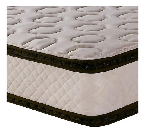 Colchón De Resortes Cannon Resortes Sublime King Con Doble Pillow Top Blanco