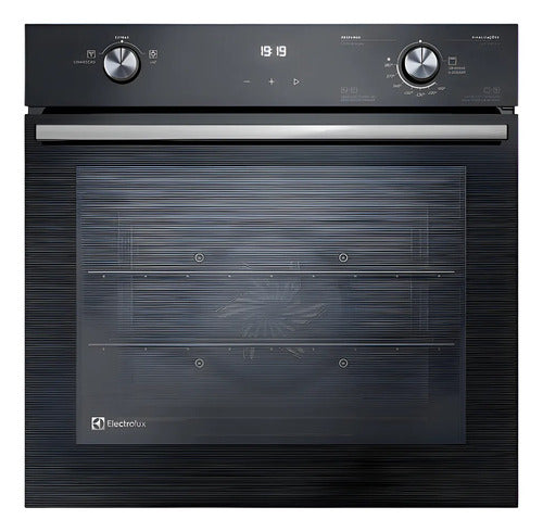 Horno Empotrable A Gas Electrolux Oe8gh 80l Efficient Negro